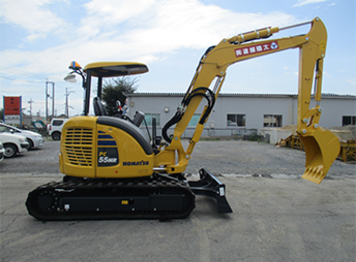 バックホーPC55MR-5 クレーン式